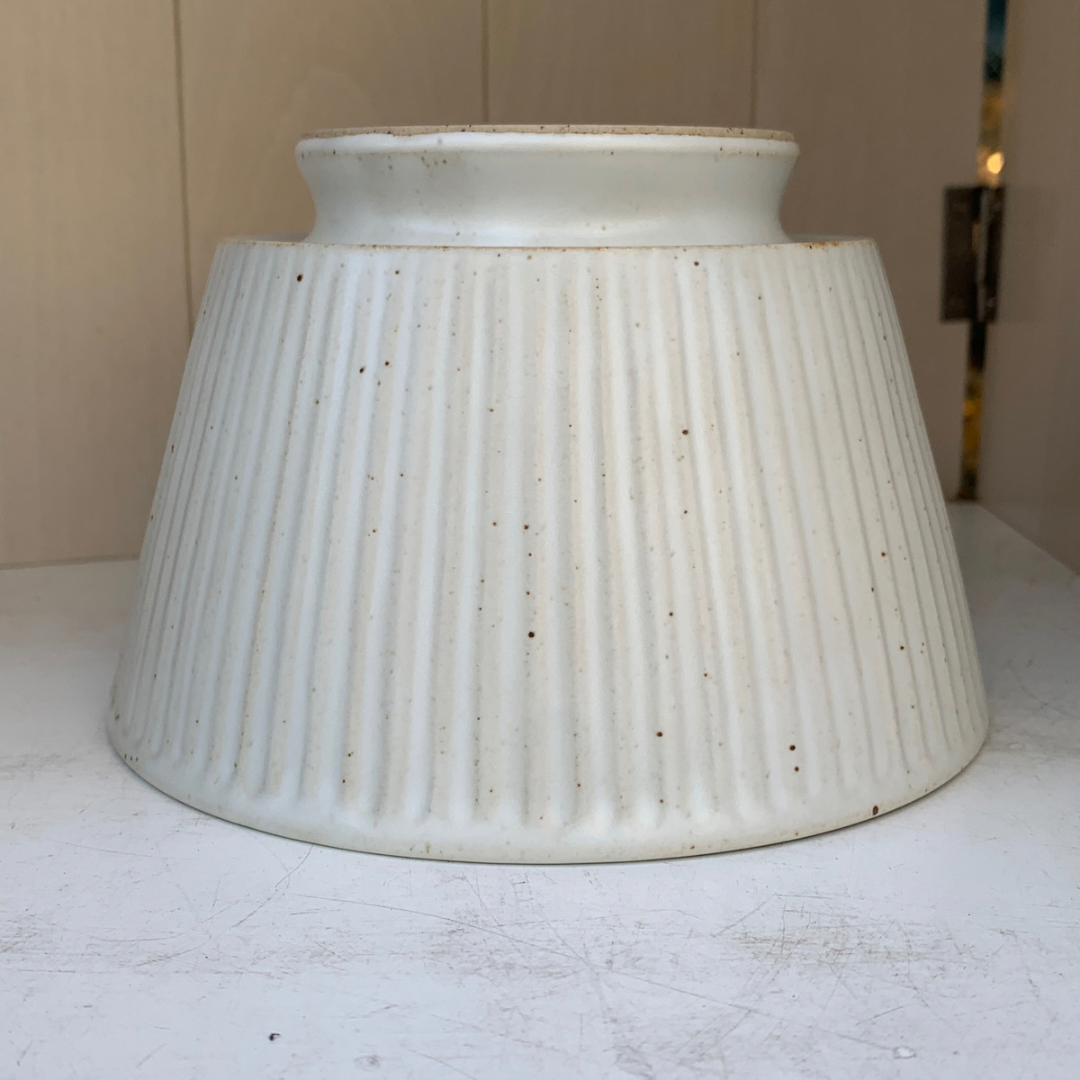 波佐見焼 一誠窯 イージー丼 筋彫