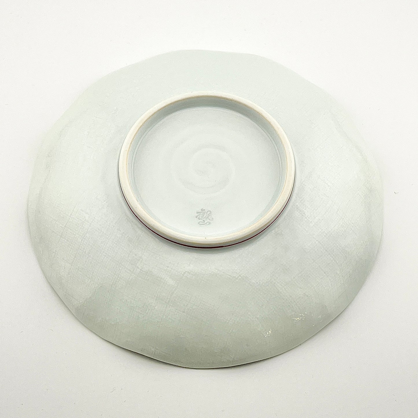 伊万里焼 観山窯 錦丸紋五寸皿