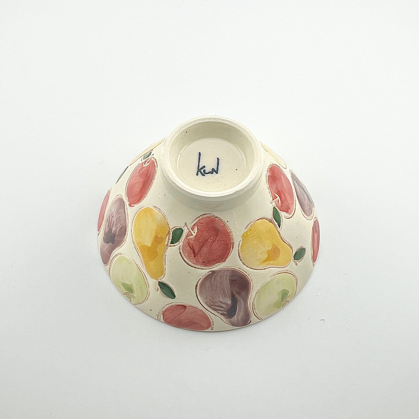 波佐見焼 勲山窯 カラーフルーツ 飯碗