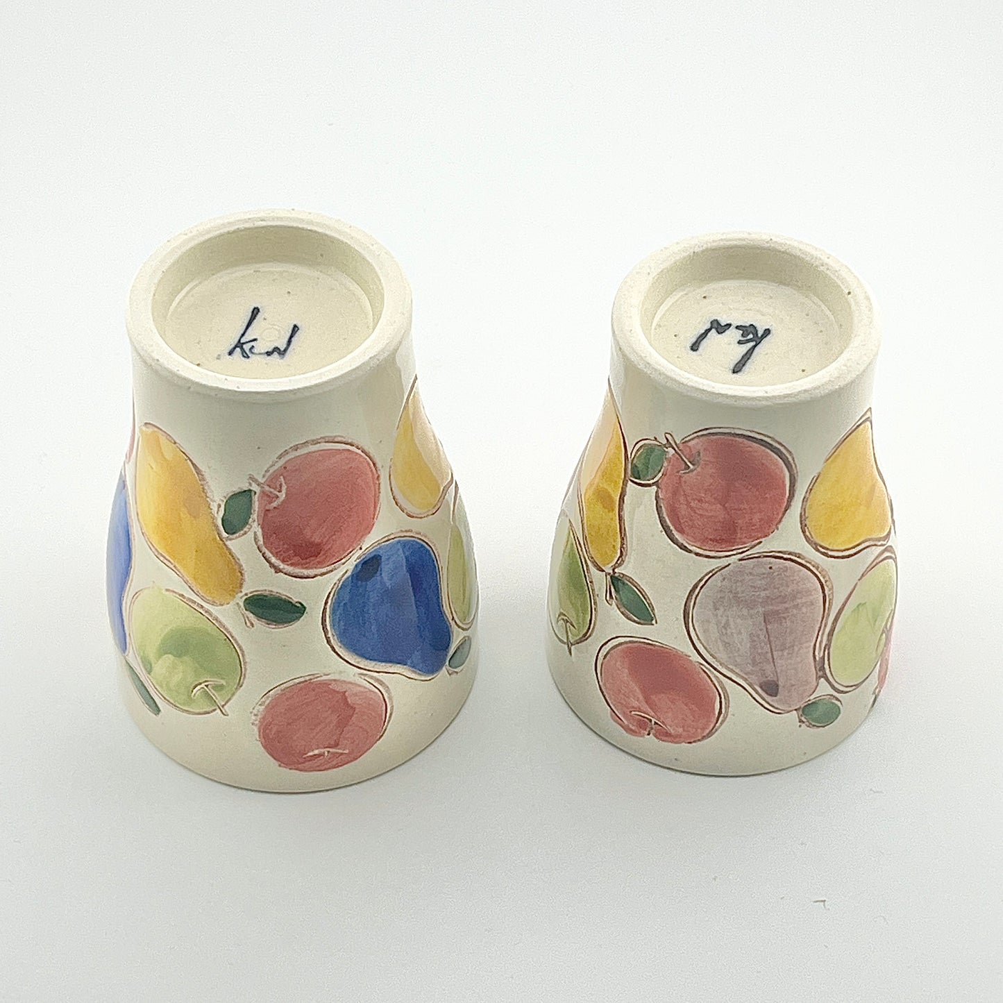 波佐見焼 勲山窯 カラーフルーツ コップ