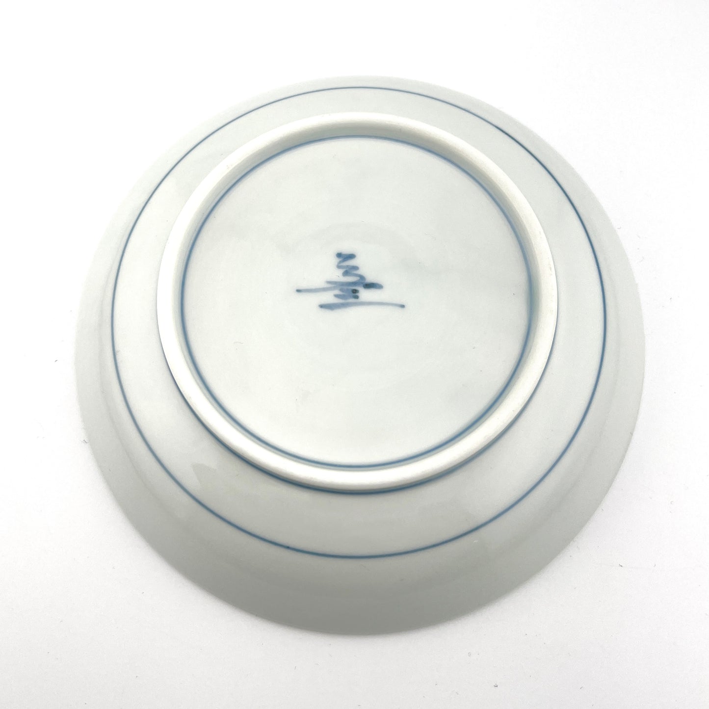 伊万里焼 文三窯 辻が花五寸皿