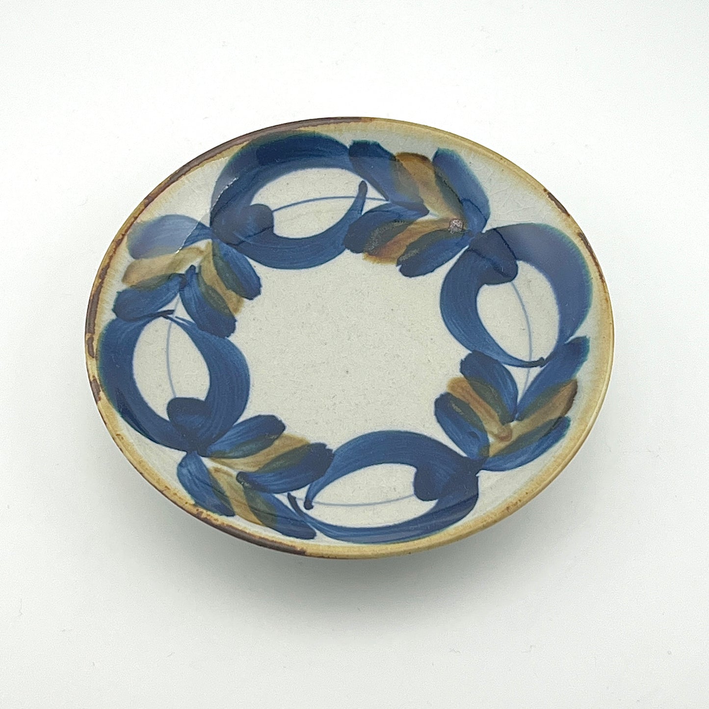 波佐見焼 藍染窯 藍ブルー 和皿小