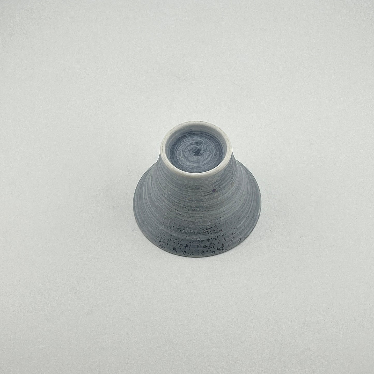 波佐見焼 IREKO いれこ碗 ラスターグレー ミニ