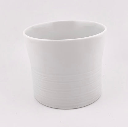 [波见烧] [白山陶器] [雾白] [免费杯子] 斯堪的纳维亚风格可爱时尚