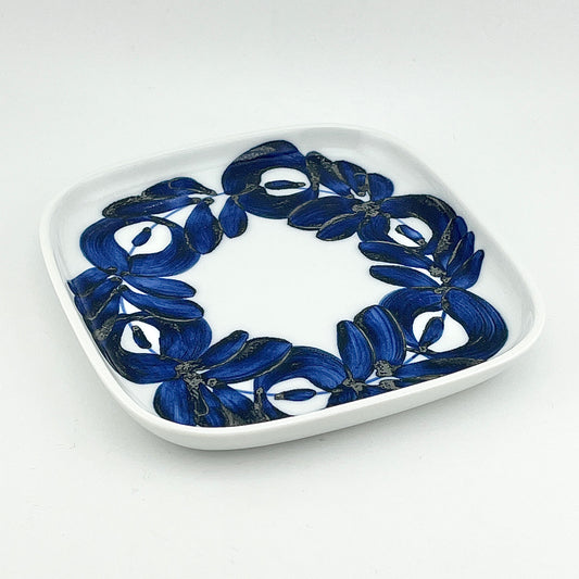 波佐見焼　中善窯　マジョリカ　スクエアプレート(小)