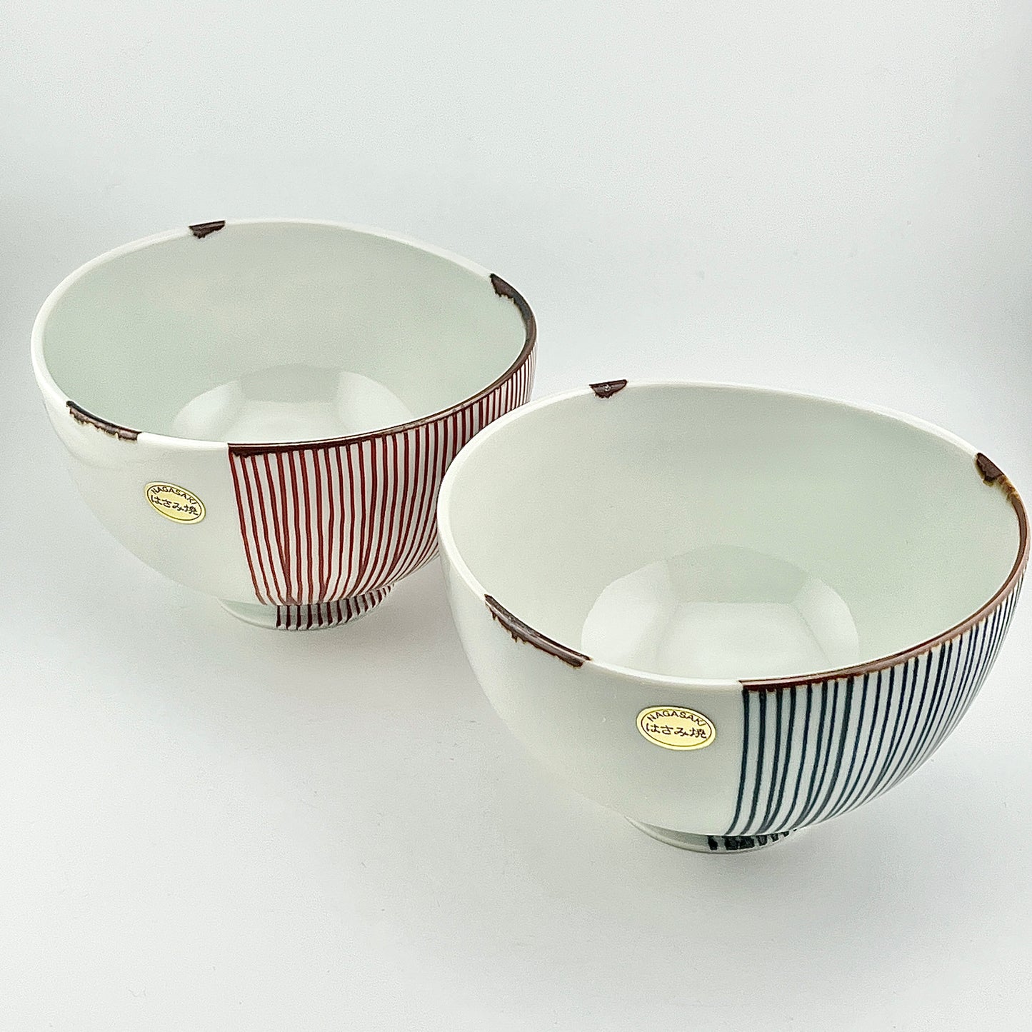 波佐見焼　福峰窯　ハーフライン　お玉丼