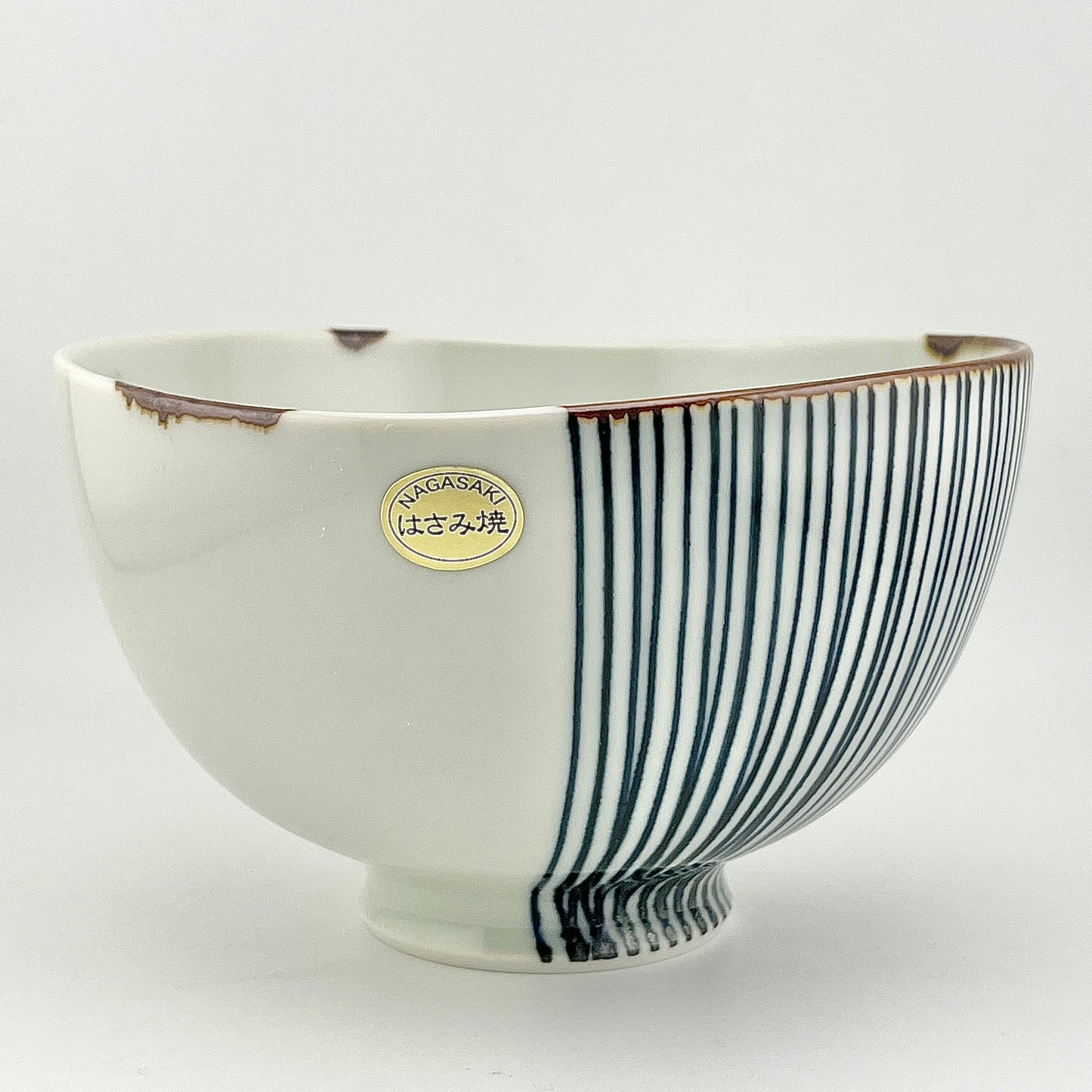 波佐見焼　福峰窯　ハーフライン　お玉丼