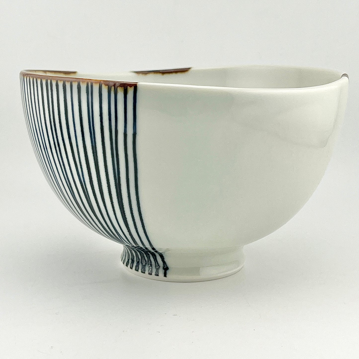 波佐見焼　福峰窯　ハーフライン　お玉丼