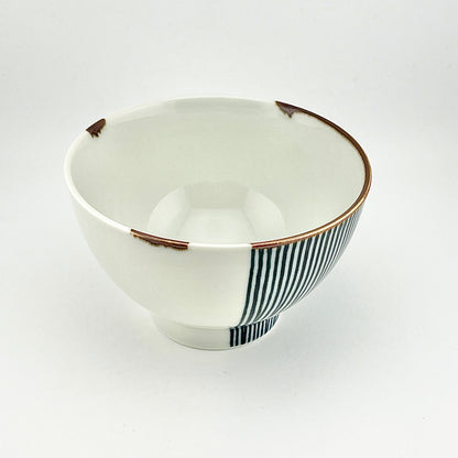 波佐見焼　福峰窯　ハーフライン　茶付