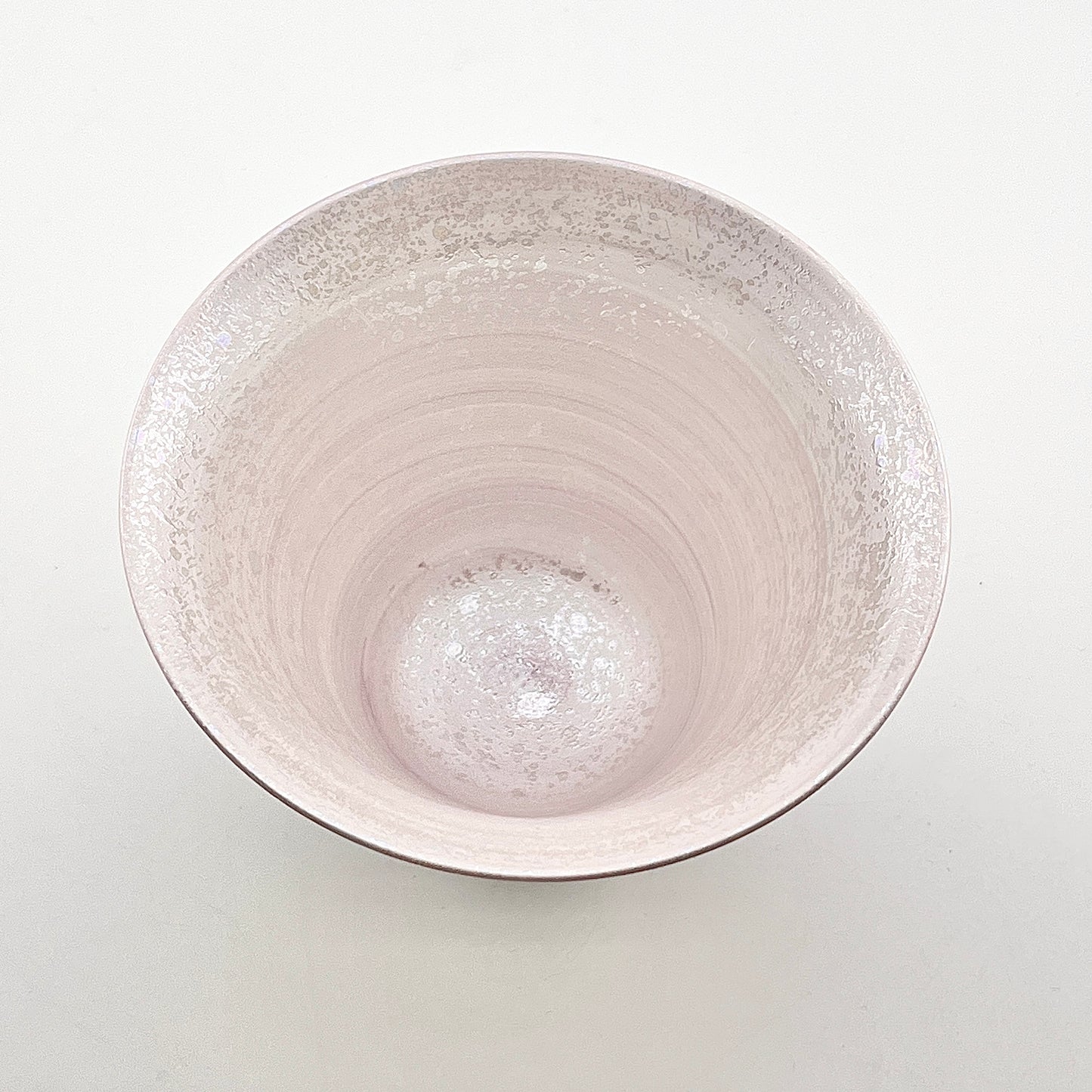 波佐見焼　IREKO　いれこ碗　ラスターピンク　中