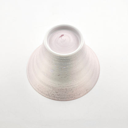 波佐見焼　IREKO　いれこ碗　ラスターピンク　中