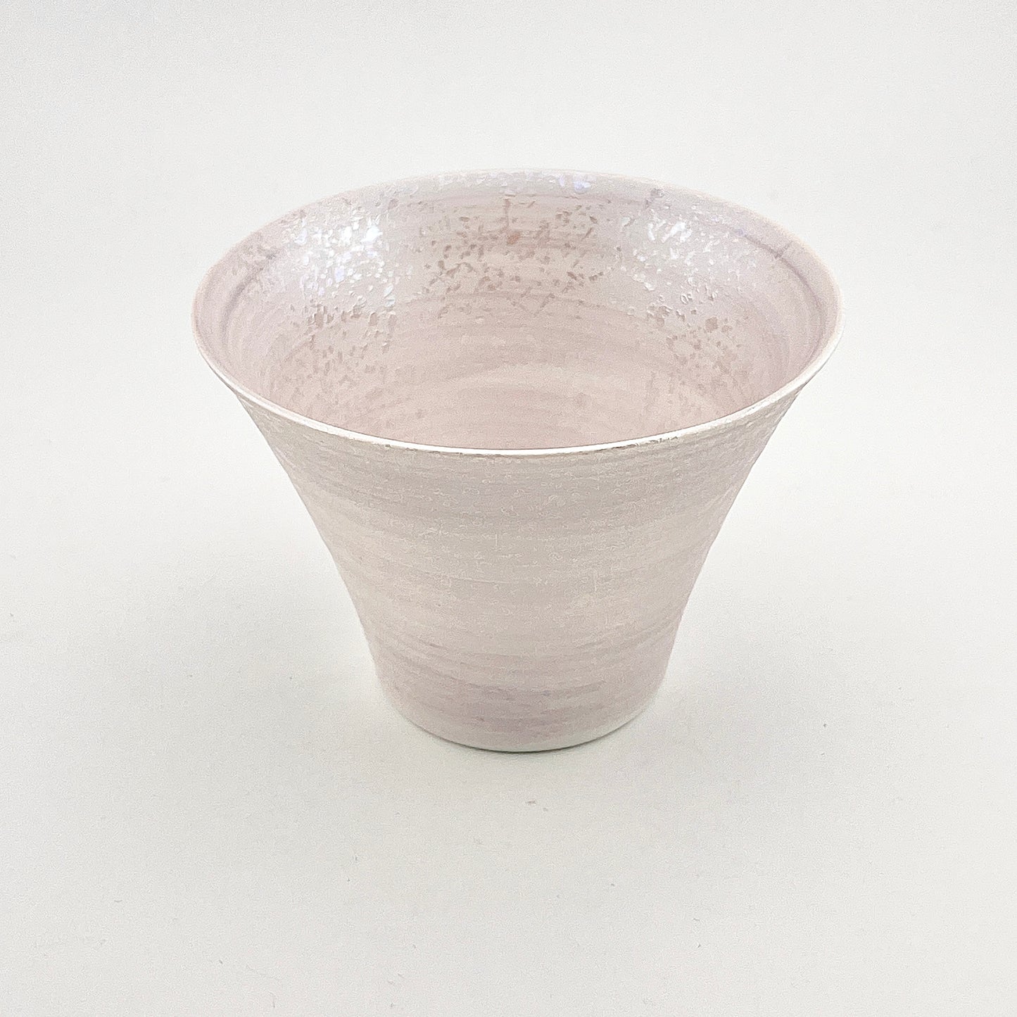 波佐見焼　IREKO　いれこ碗　ラスターピンク　小