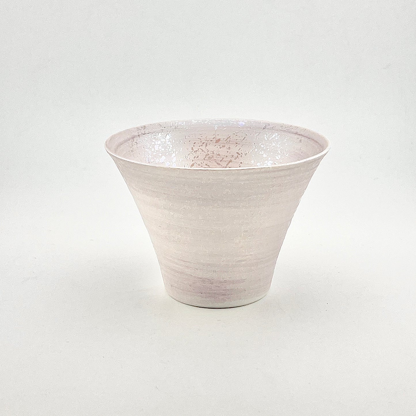 波佐見焼　IREKO　いれこ碗　ラスターピンク　小