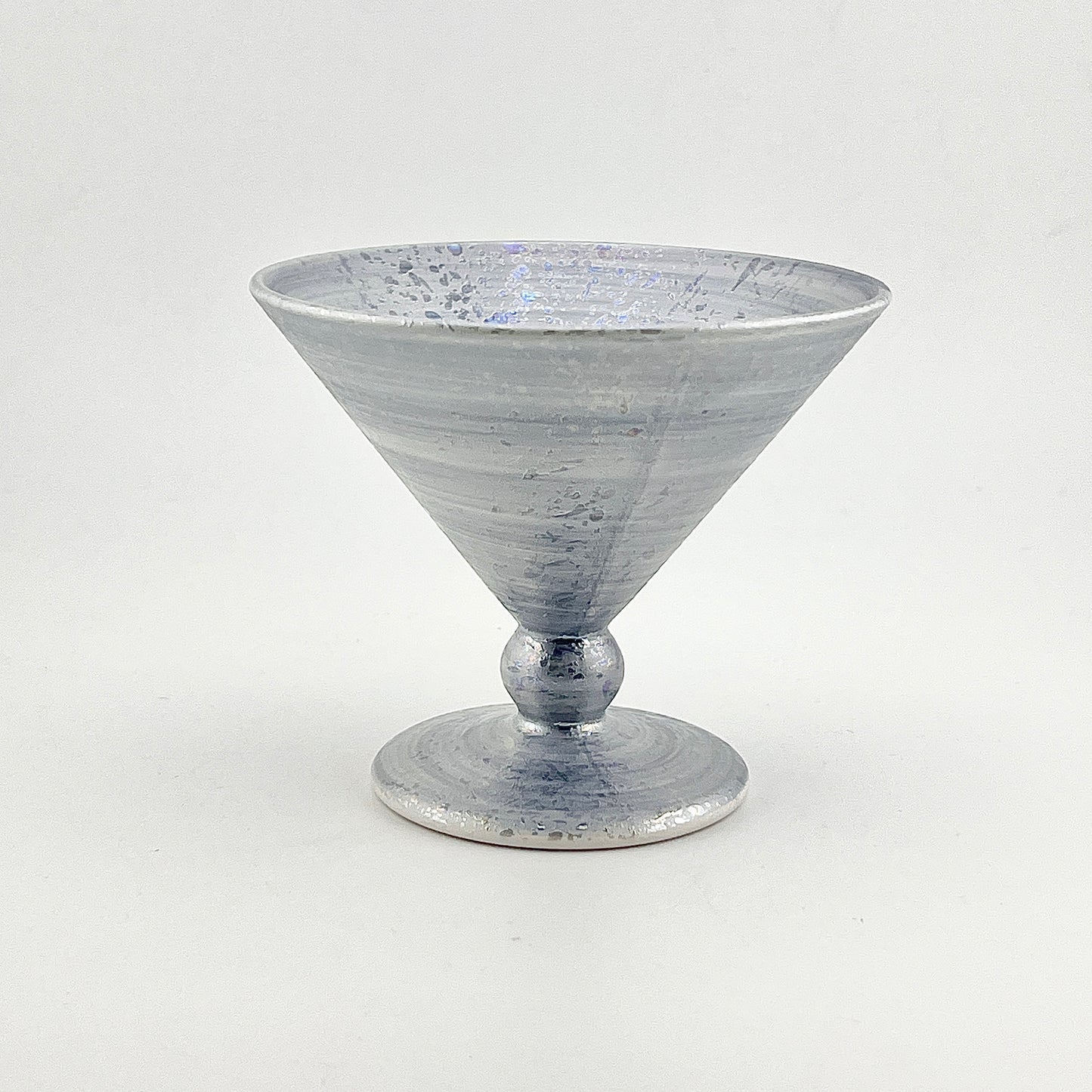 波佐見焼　IREKO　デザートカップ　ラスターグレー