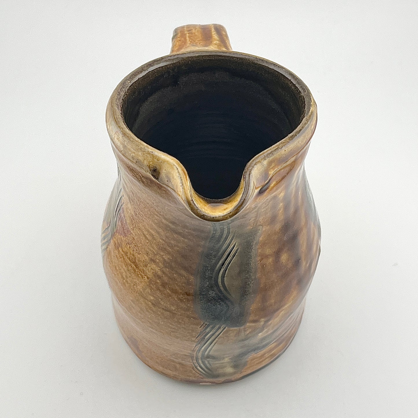 小鹿田焼　ピッチャー　リーチ型ピッチャー