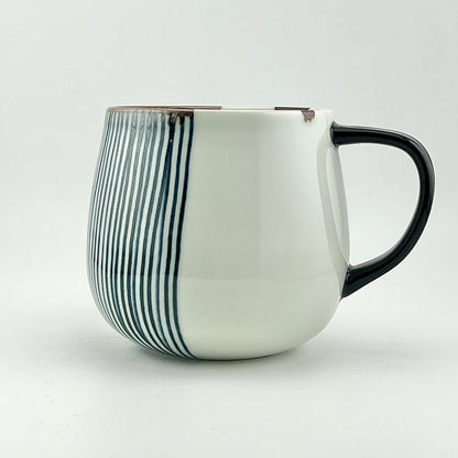 波佐見焼　福峰窯　ハーフライン　マグカップ