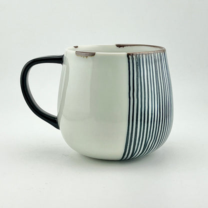 波佐見焼　福峰窯　ハーフライン　マグカップ