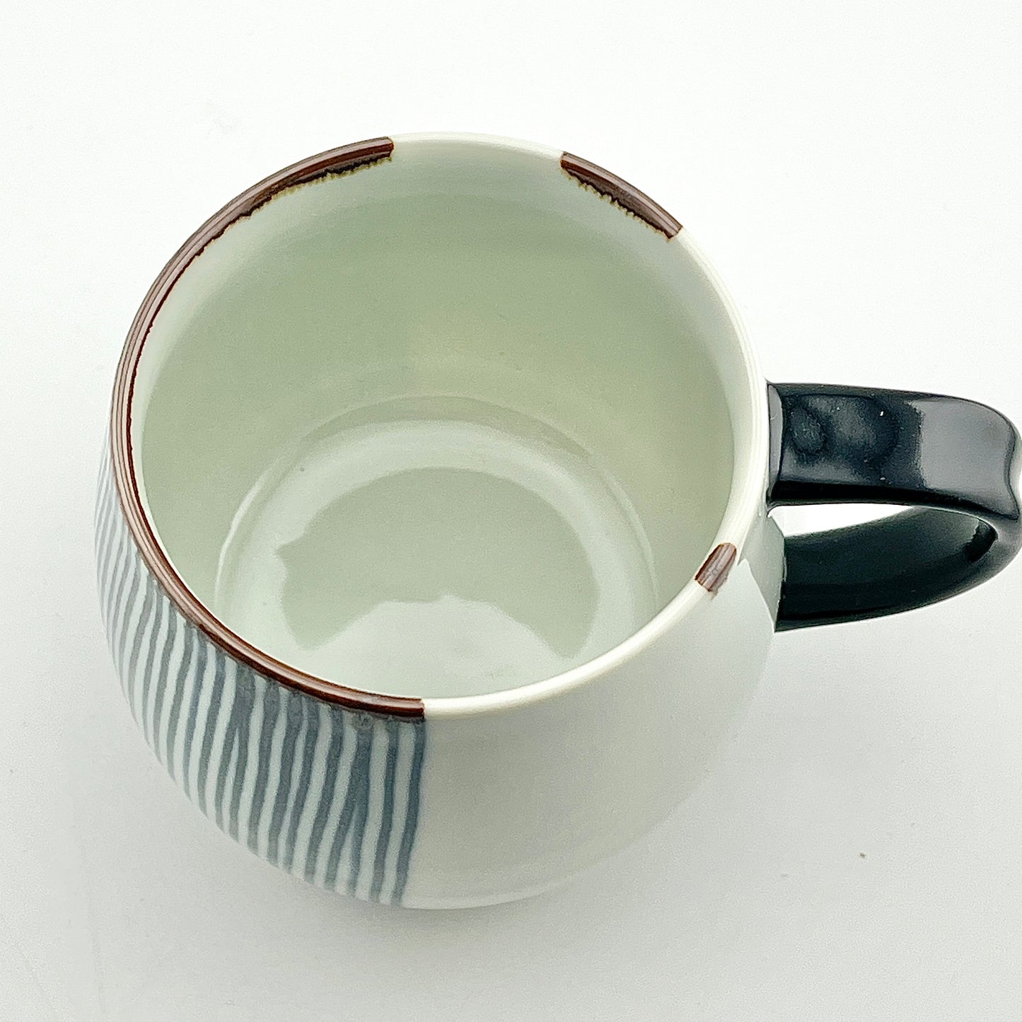 波佐見焼　福峰窯　ハーフライン　マグカップ