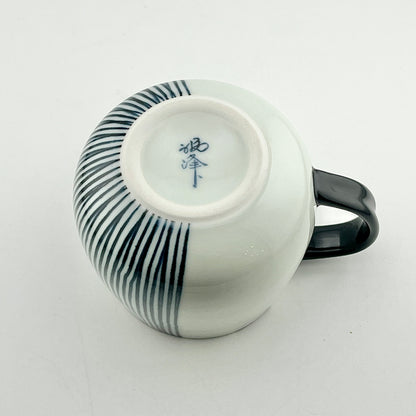 波佐見焼　福峰窯　ハーフライン　マグカップ