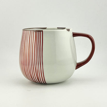 波佐見焼　福峰窯　ハーフライン　マグカップ