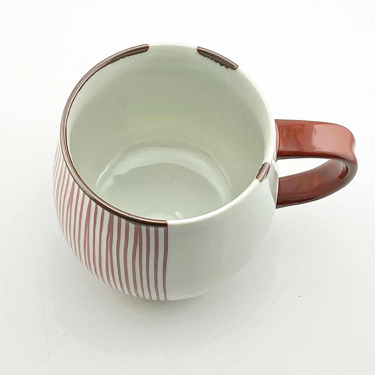 波佐見焼　福峰窯　ハーフライン　マグカップ