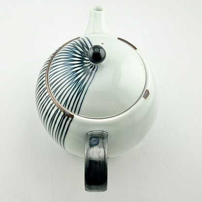 波佐見焼　福峰窯　ハーフライン　Ｍポット