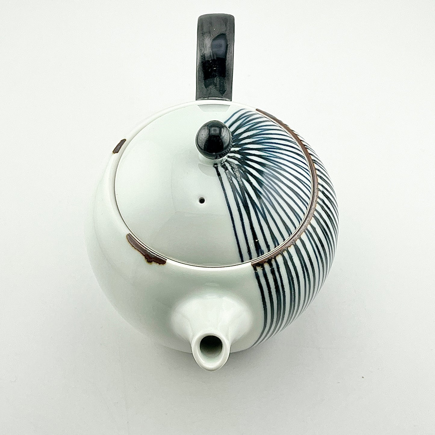 波佐見焼　福峰窯　ハーフライン　Ｍポット