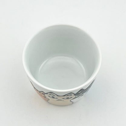 波佐見焼　大新窯　ネコ会議　ミニカップ