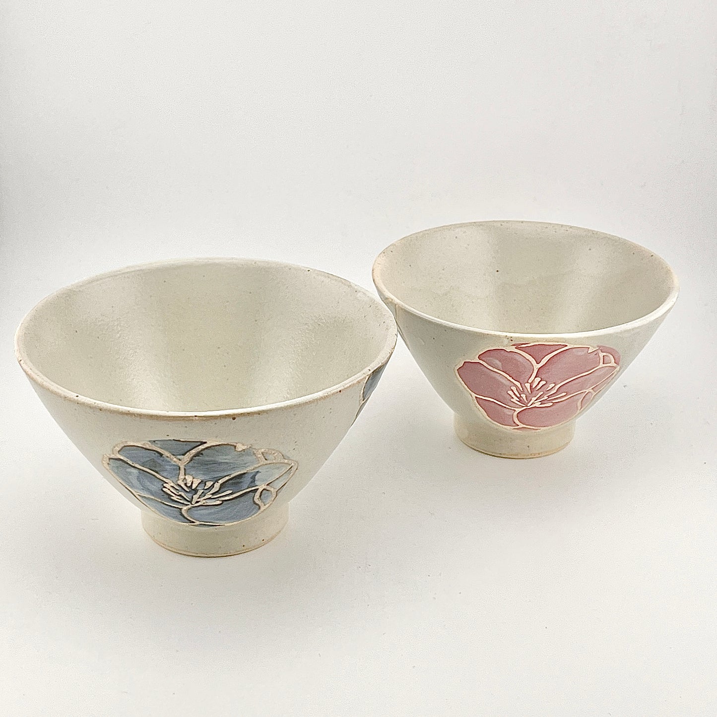 波佐見焼　勲山窯　たま花　茶付