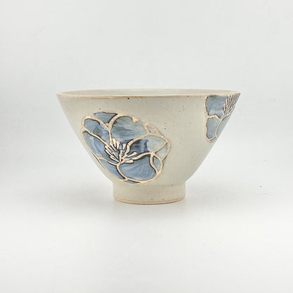 波佐見焼　勲山窯　たま花　茶付