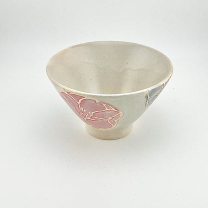 波佐見焼　勲山窯　たま花　茶付