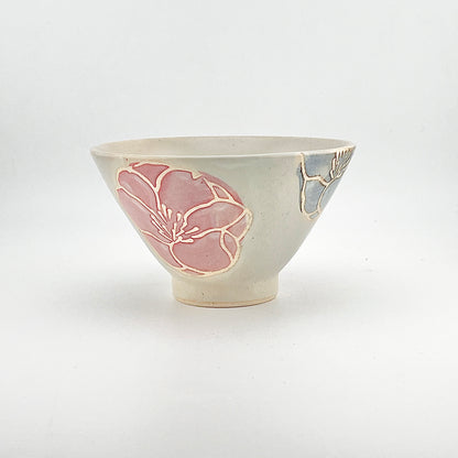 波佐見焼　勲山窯　たま花　茶付