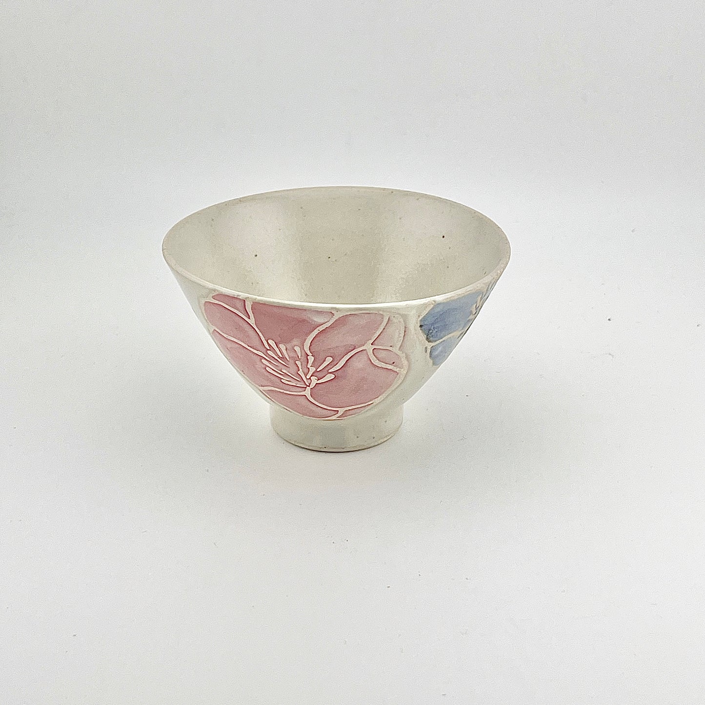 波佐見焼　勲山窯　たま花　ミニ茶付