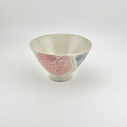 波佐見焼　勲山窯　たま花　ミニ茶付