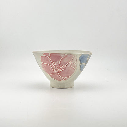 波佐見焼　勲山窯　たま花　ミニ茶付