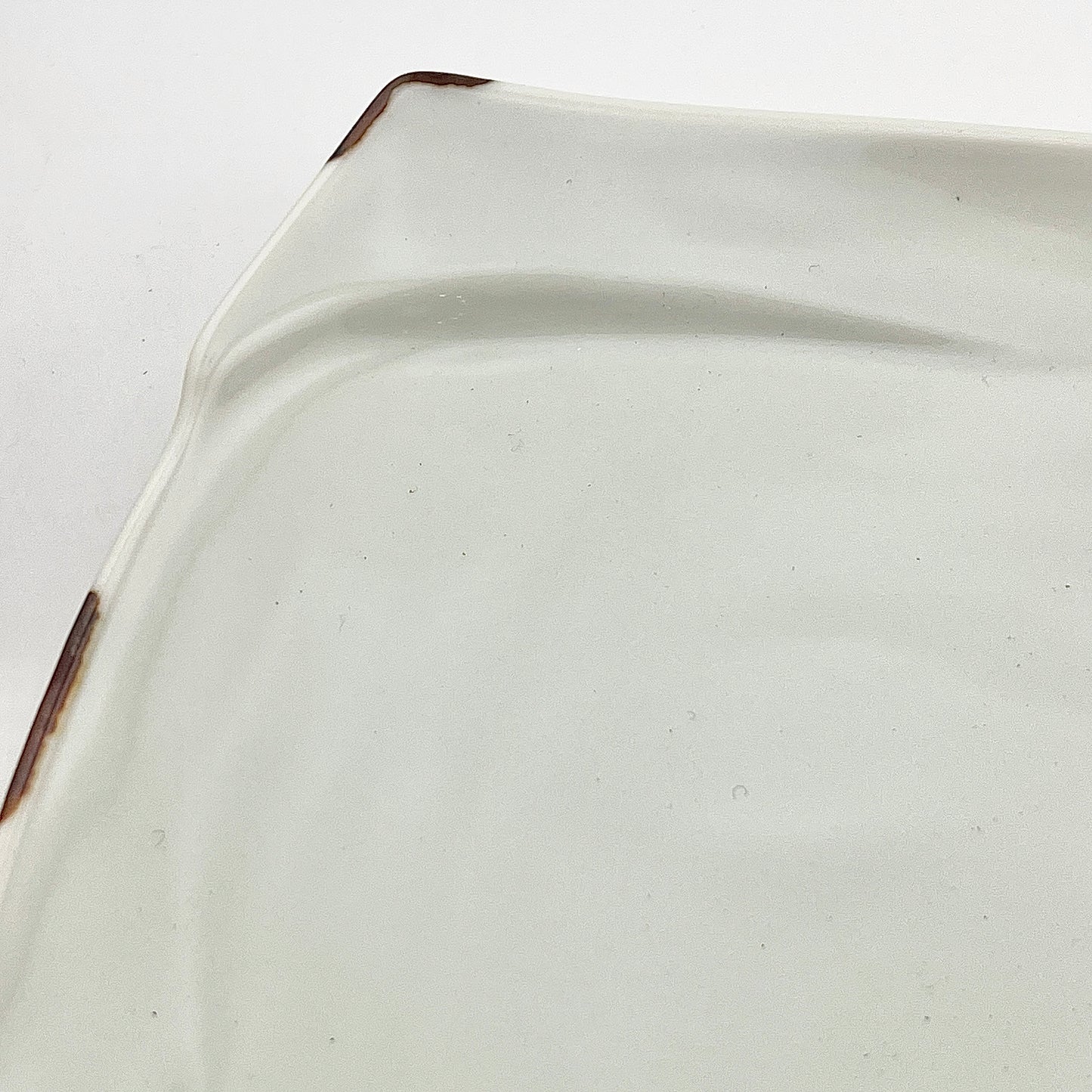 波佐見焼　福峰窯　ハーフライン　角皿