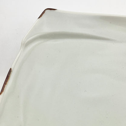 波佐見焼　福峰窯　ハーフライン　角皿