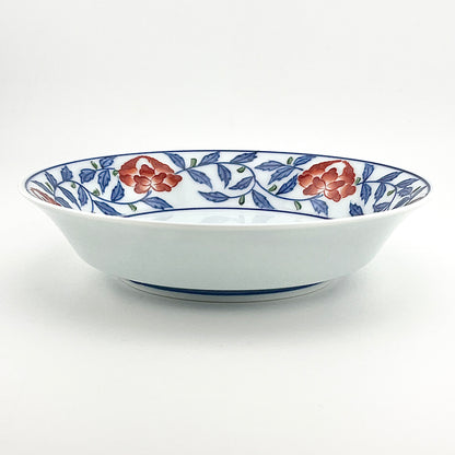 有田焼　源右衛門窯　染錦花唐草銘々皿