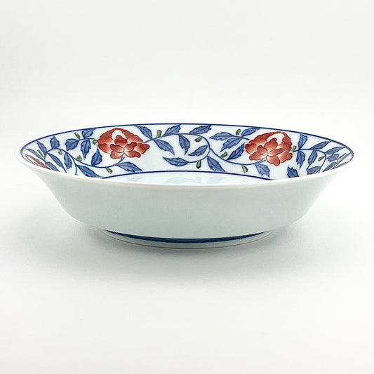 有田焼　源右衛門窯　染錦花唐草銘々皿