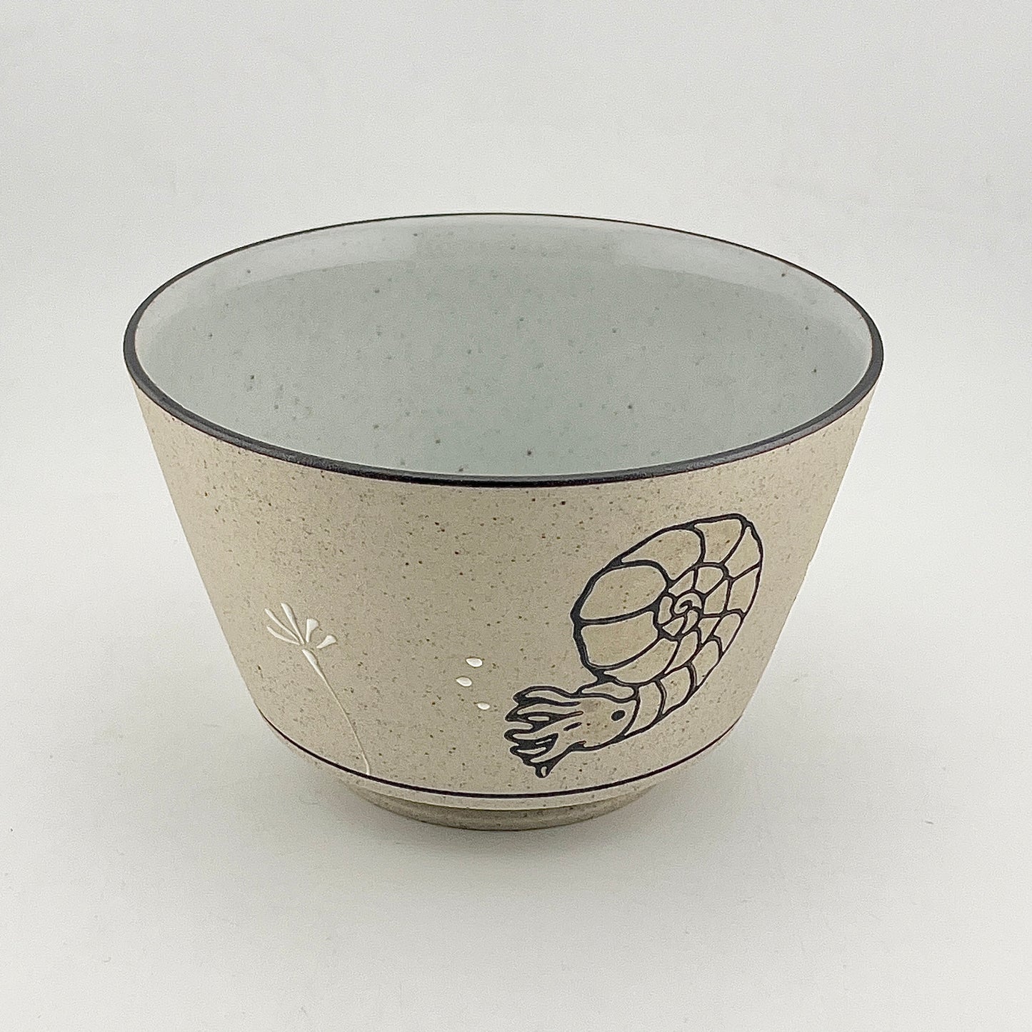 波佐見焼　一誠陶器　古代魚　小どんぶり