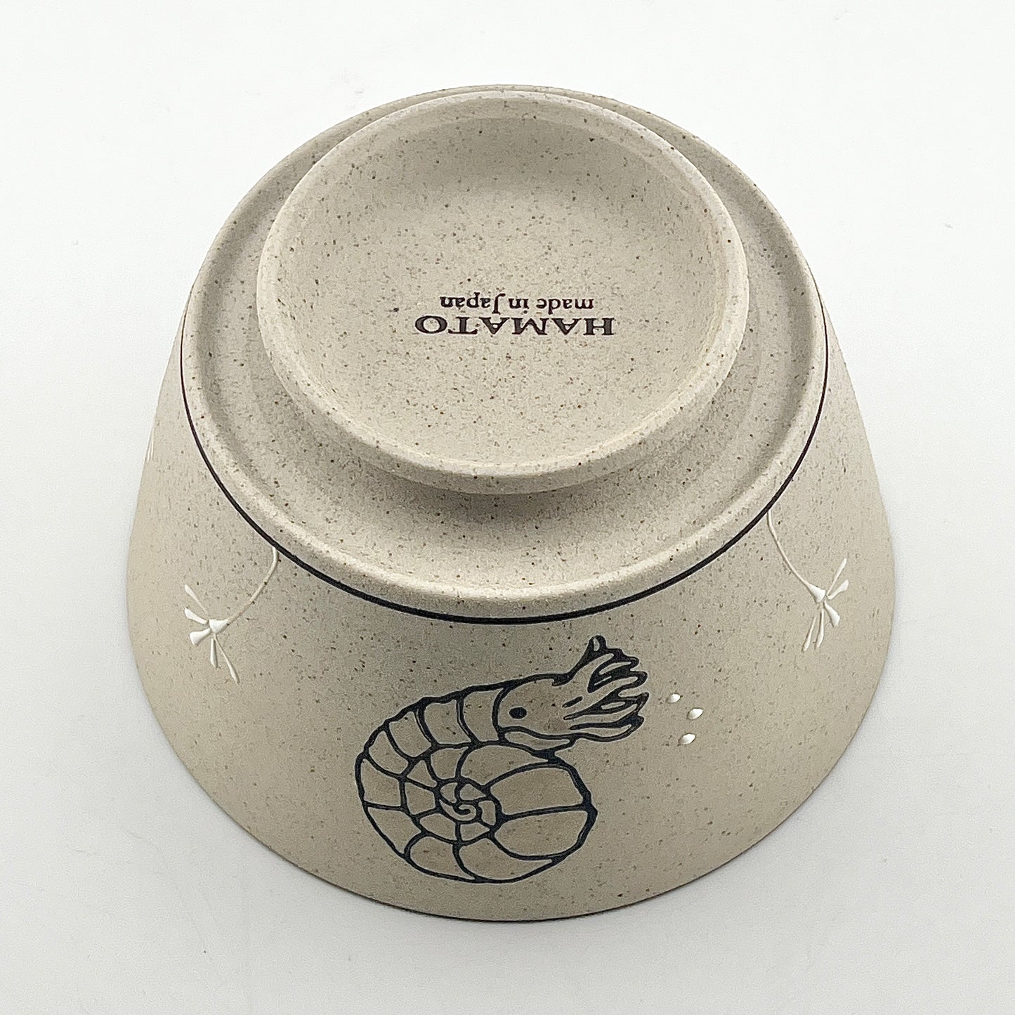 波佐見焼　一誠窯　古代魚　小丼