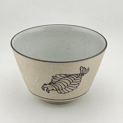 波佐見焼　一誠陶器　古代魚　小どんぶり