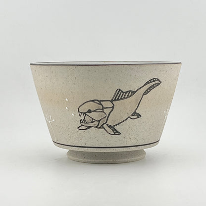 波佐見焼　一誠陶器　古代魚　小どんぶり