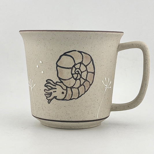 波佐見焼　一誠陶器　古代魚　マグカップ　