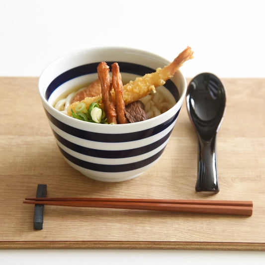 [natural69] [border border] [bowl] Hasami ware tableware Nordic fashionable noodle bowl ramen bowl udon bowl bowl