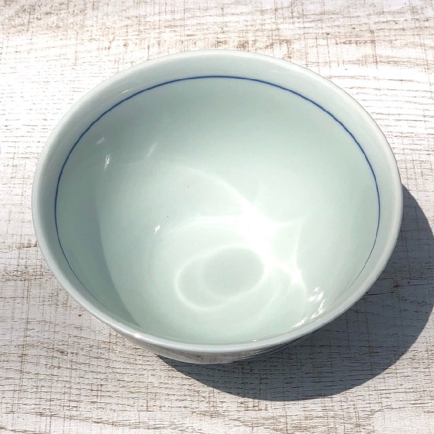 [Hasami ware] [Nakazen] [Ran bowl] [LL] Taikarakusa, Tobe arabesque, Surrounding flower, Majolica, Leaf, Hand-painted, Hasami ware, Fashionable, Adult