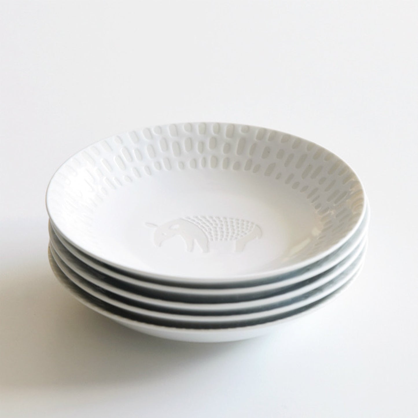 [Hasami ware] [natural69] [ZUPA white] [Dish] 时尚餐具斯堪的纳维亚风格上菜盘蛋糕盘圆盘