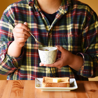 [natural69] [Hasami ware] [swatch] [Cup] Buckwheat cup, chawanmushi, yogurt, teacup, teacup, Swatch cup