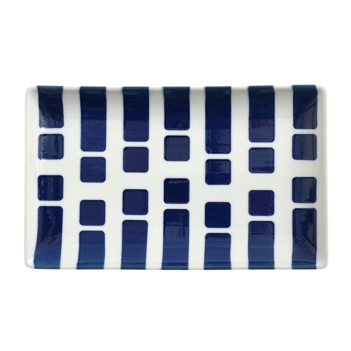[natural69] [Hasami ware] [swatch] [Long angle plate] Grilled plate Rectangular grilled plate Long plate Natural rock Swatch plate