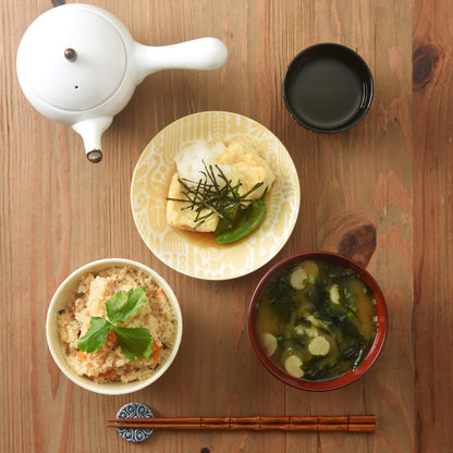 [natural69] [Utopia] [Dish] Hasami Yaki Round Plate, Dish, Sweet Dish, Plate, Animal Pattern, Stylish, Adult, Colorful, Cute, Natural 69